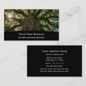 Tree Service名刺 名刺 (正面/裏面)
