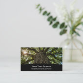 Tree Service名刺 名刺 (スタンド正面)