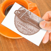 Tree Service Business Card Template 名刺