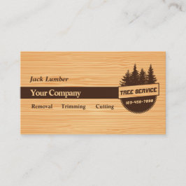 Tree Service Business Cards 名刺