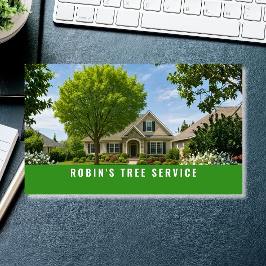 Tree Service Business Landscaping 名刺