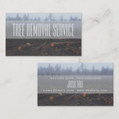 Tree Service Firewood名刺 名刺 (正面/裏面)