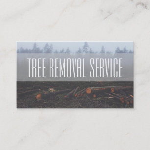 Tree Service Firewood名刺 名刺
