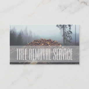 Tree Service Firewood名刺 名刺