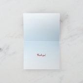 Tree Sparrow Thank サンキューカード (内部)