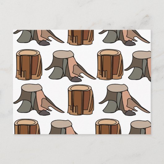 Tree Stump ポストカード (正面)