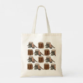 Tree Stump Arborist Tree Surgeon トートバッグ (裏面)