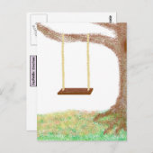 Tree Swing Memoriesはがき ポストカード (正面/裏面)