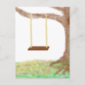 Tree Swing Memoriesはがき ポストカード (正面)