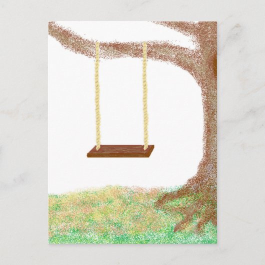 Tree Swing Memoriesはがき ポストカード (正面)