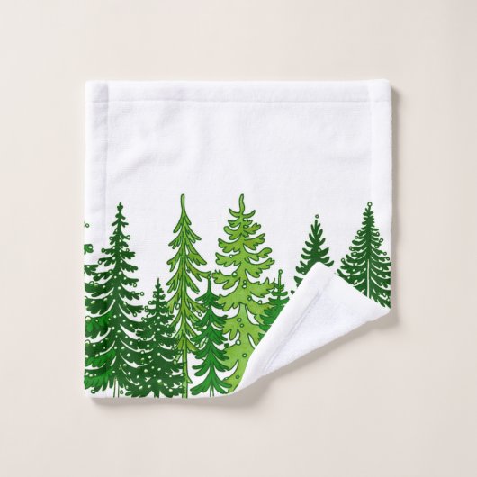 Tree towels 2 バスタオルセット (ウォッシュタオル)