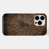 Tree Trunk Phone Case iPhoneケース (裏面横)