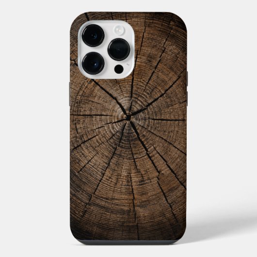 Tree Trunk Phone Case iPhoneケース (裏面)