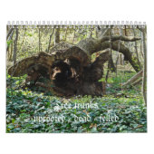 Tree trunks uprooted - dead - felled カレンダー (カバー)
