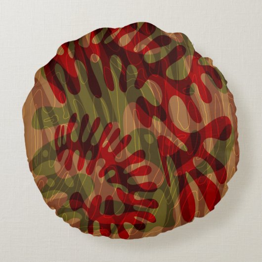 TreeBones円枕 ラウンドクッション (裏面)