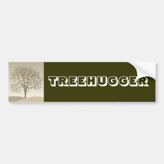 Treehugger バンパーステッカー