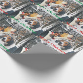 Treeingの歩行者のメリークリスマスの包装紙 ラッピングペーパー (角)