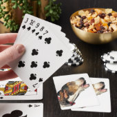 Treeingの歩行者のCoonhoundのトランプ トランプ (インサイチュ)