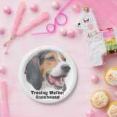 Treeingの歩行者のCoonhoundの紙皿 ペーパープレート (パーティー)