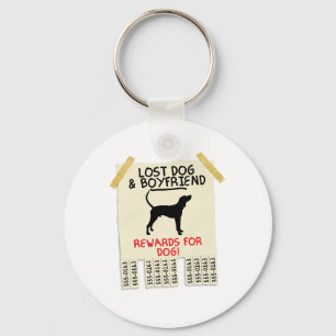 Treeingの歩行者のCoonhound キーホルダー