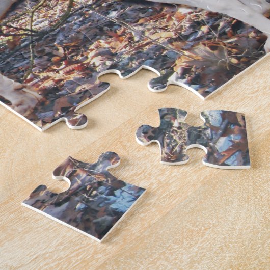 Treeingの歩行者のCoonhoundsの捜すこと ジグソーパズル (側面)