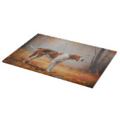 Treeing Walker Conhound紅葉秋 カッティングボード (角)