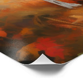 Treeing Walker Conhound紅葉秋 ポスター (コーナー)