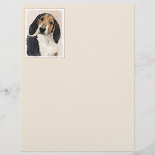 Treeing Walker Conhound's 絵画 -オリジナルアート (正面)