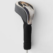 Treeing Walker Conhound's 絵画 -オリジナルアート ゴルフヘッドカバー (アングル)