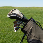 Treeing Walker Conhound's 絵画 -オリジナルアート ゴルフヘッドカバー (インサイチュ)