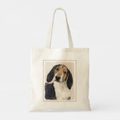 Treeing Walker Conhound's 絵画 -オリジナルアート トートバッグ (裏面)