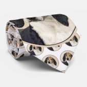 Treeing Walker Conhound's 絵画 -オリジナルアート ネクタイ (ロール)