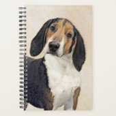 Treeing Walker Conhound's 絵画 -オリジナルアート プランナー手帳 (正面)