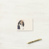 Treeing Walker Conhound's 絵画 -オリジナルアート ポストイット (デスク上)
