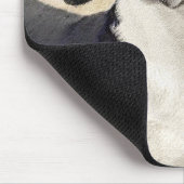 Treeing Walker Conhound's 絵画 -オリジナルアート マウスパッド (コーナー)