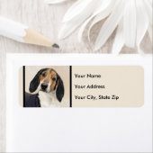 Treeing Walker Conhound's 絵画 -オリジナルアート ラベル (インサイチュ)