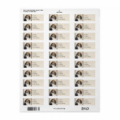 Treeing Walker Conhound's 絵画 -オリジナルアート ラベル (フルシート)