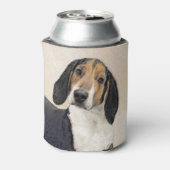 Treeing Walker Conhound's 絵画 -オリジナルアート 缶クーラー (缶裏面)
