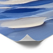 Treeing Walker Coonhound Christmas Boat Holiday ポスター (角)