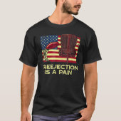 Treejection Is A Pain Funny Disc Golf Humor Golfer Tシャツ (正面)