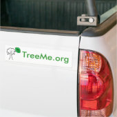 TreeMeのバンパーステッカー バンパーステッカー (トラック上)