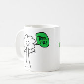 TreeMeのマグ コーヒーマグカップ (正面左)