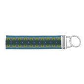 Treemoのギアによって隠される宝物Grosgrain Keychain リストバンドキーホルダー (鍵右)