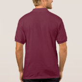 Treemoのギアの迷彩柄のロゴのポロシャツ ポロシャツ (裏面)