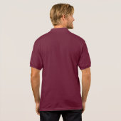 Treemoのギアの迷彩柄のロゴのポロシャツ ポロシャツ (裏面フル)