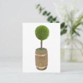 TreePlantedRainBarrel050811 ポストカード (スタンド正面)