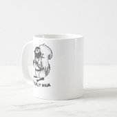 Treeratの忍者 コーヒーマグカップ (正面左)