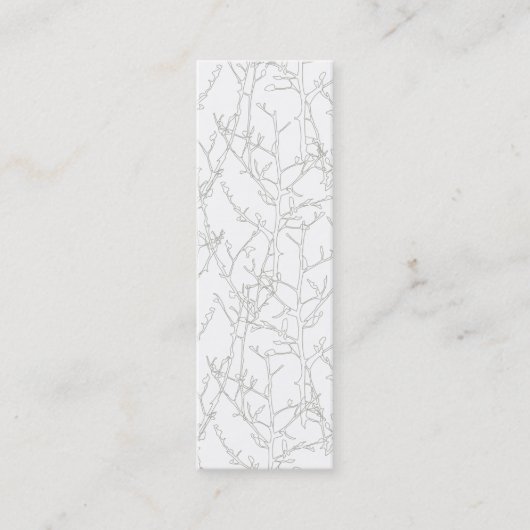 TREESスリム名刺 スキニー名刺 (正面)