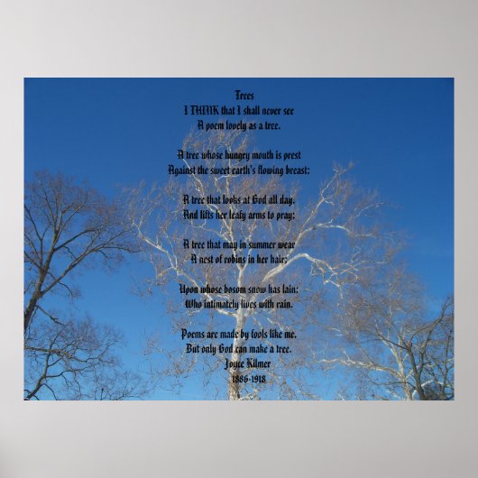Trees ポスター (正面)