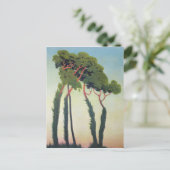 Trees 1911年との景色 ポストカード (スタンド正面)